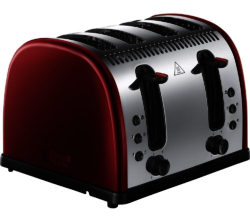RUSSELL HOBBS Legacy 21301 4-Slice Toaster - Red